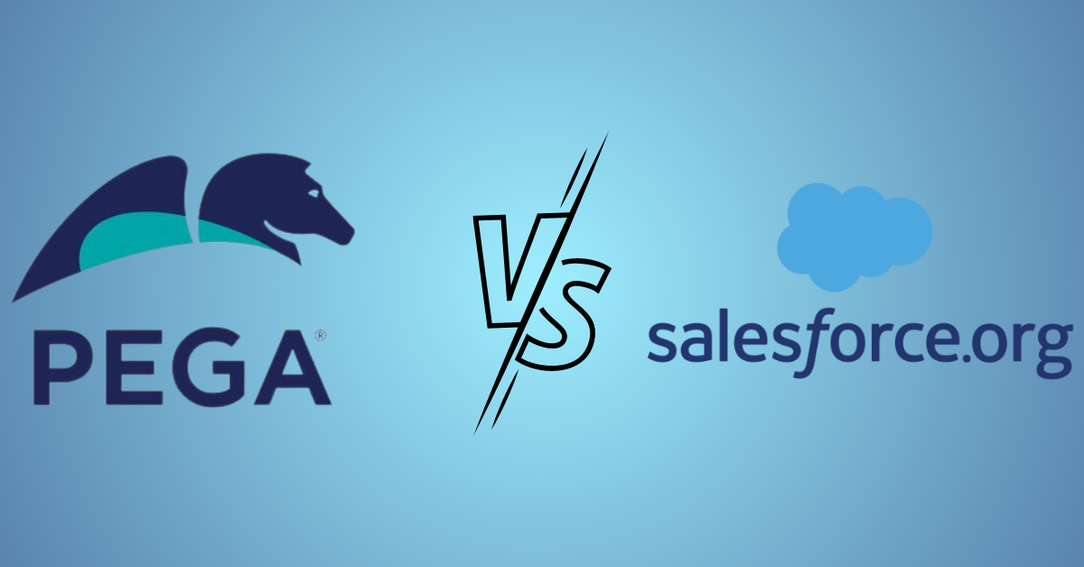Pega vs Salesforce: The Key Difference