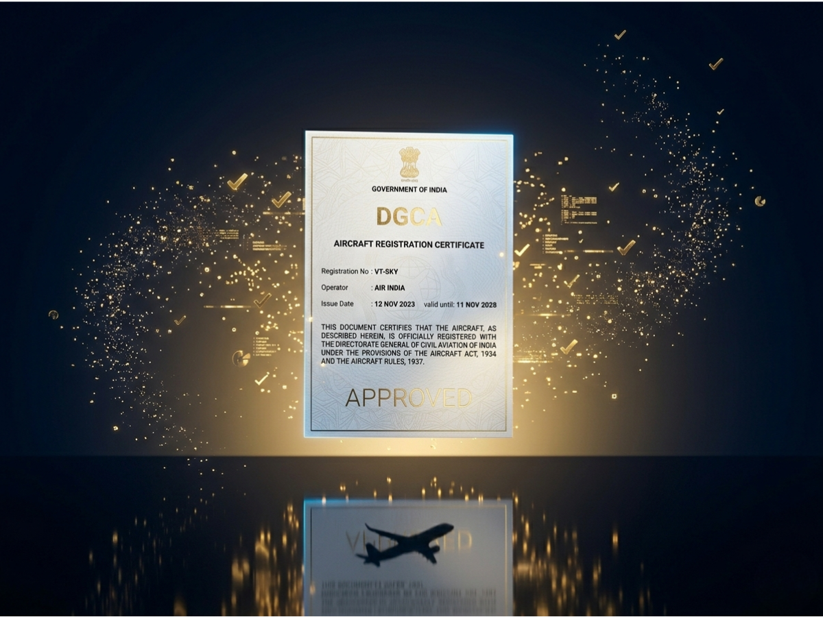DGCA Computer Number clearance concept